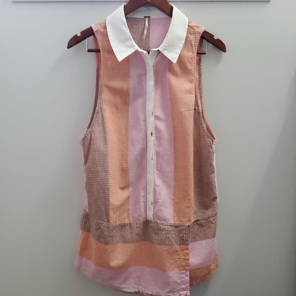 Free People Endless Summer Beverly Skort Romper Size Small - Picture 2 of 12
